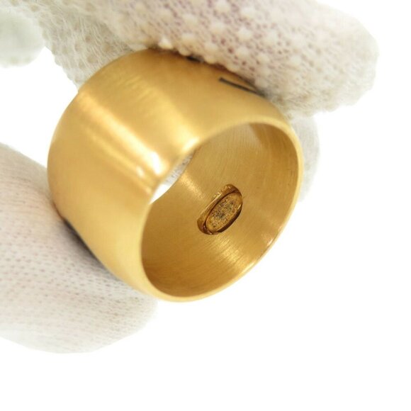 CHANEL Black Logo Ring - Picture 6 of 7